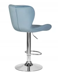 Стул барный DOBRIN BARNY Пудрово-голубой велюр MJ9-74
