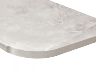 Столешница ПФР2 18.300 Итальянский камень (левая радиусная)