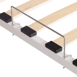 Односпальная кровать Marco металл, 90х200см, белый