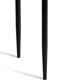 Стул Easy (mod. JSC02-1) металл, флок, 41 х 52 х 96 см, beige (молочный) HLR2 / черный