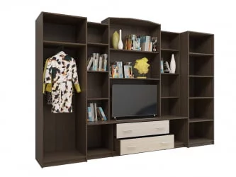 Гостиная Макарена МДФ Венге Дуб