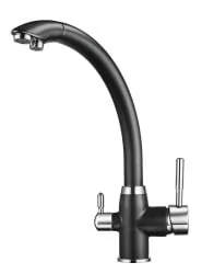 Смеситель GRANULA 2167 Черный