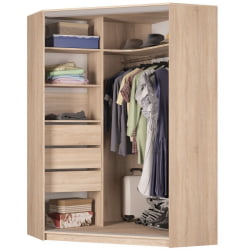 Шкаф-купе YA-198х1250-2(ЯШТ-ЯШС-D2D2)