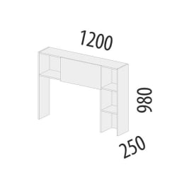 Надстройка (лев/прав) Николь 901.25