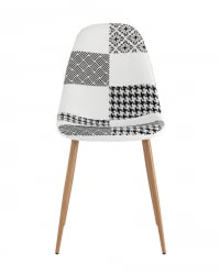 Стул Валенсия SN Пэчворк черно-белый