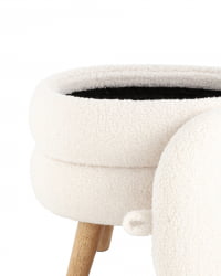 Пуф с ящиком Винни M Тедди белый