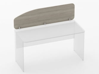 Экран разделительный Glassy 5.12.14 Дуб сантана светлый