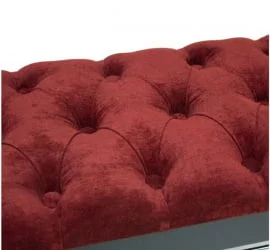 Банкетка Грейс Орех Бордовый