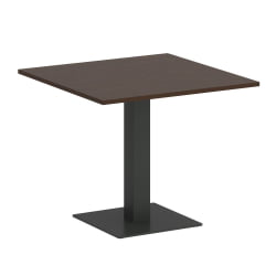 Стол журнальный квадратный HOME OFFICE VR.SP-5-90.2 Венге Цаво/Антрацит металл