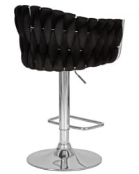 Стул барный DOBRIN MARCEL (черный велюр (MJ9-101)) 2 шт