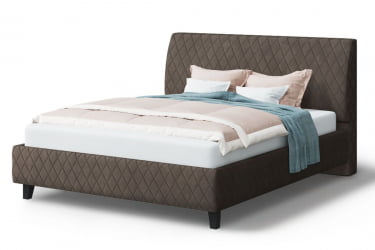 Кровать Хилтон, 2000 x 1800 мм, коричневый