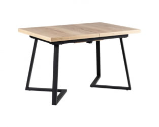 Стол Роналдо раздвиж. 140-180 Галифакс Натур/Бабочка