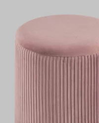 Банкетка Шарлотта с ящиком велюр Розовый