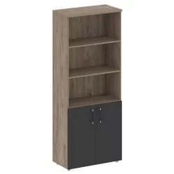 Шкаф для посуды SHIFT SK.ST-1.1 Тиквуд Темный/Антрацит