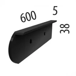 Столешница П9 Черная