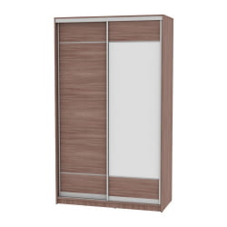 Шкаф-купе B-220х135х60-1(ЯШТ-D7D8)