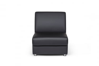 Черный диван Chairman Сити (1Д) Euroline 9100