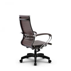 Кресло офисное МЕТТА Комплект 10, Основание 17831 Комплект 1 Коричневое