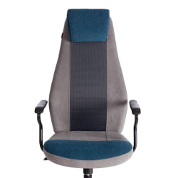 Кресло AVIATOR флок, ткань , синий/серый/серый, 32/29/W2-1