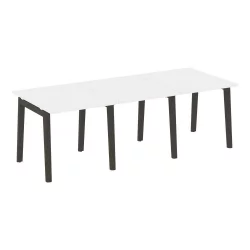 Стол переговорный (3 столешницы) ONIX WOOD OW.PRG-3.0 Белый Бриллиант/Темный