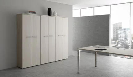 Стол рабочий, прямолинейный ГЛОСС ЛИНЕ НСР-П.005.2 Ивори / GLOSS LINE Ivory
