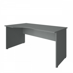 Стол криволинейный левый Riva А.СА-1 Л Серый