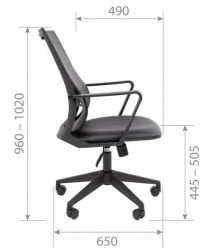 Кресло руководителя Chairman 545 БП экокожа Бежевый