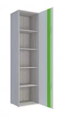 Пенал Палермо Юниор 02 Белый глянец Ясень шимо светлый Зеленый