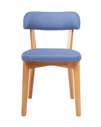 Стул Франк Блю-Лазур/Натур. Бук