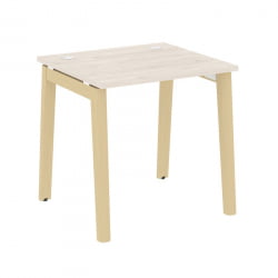 Стол письменный Оникс Вуд ОВ.СП-0.7 Денвер Светлый/Дуб Светлый/Металл Белый 780*720*750 / OW.SP-0.7