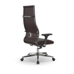 Кресло руководителя Мetta L 1m 46/4D Infinity Easy Clean (MPES) Комплект 3 Темно-коричневое