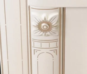 Комплект мебели для гостиной Венеция №01 Сосна Астрид Ваниль