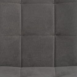 Стул обеденный Bari флок , 46х55х89, серый/черный, 29