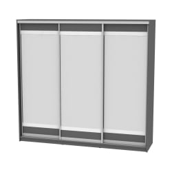 Шкаф-купе B-220х235х60-1(Графит-D10D10D10)