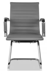 Кресло для посетителей CLG-620 LXH-C Grey