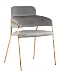 Стул Полин Светло-серый