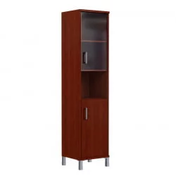 Стеллаж стекло тонированное B431.10 L Бургунди