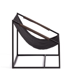 Кресло Charli / Чарли без подлокотника рогожка, коричневый, 3М7-147, 70х70х84 см