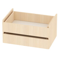 Тумба с ящиками в шкаф-купе B-T2-3(ДМ)