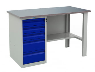 Верстак Профи (№401) ВТ140.ВД5/Ф1.000 / Profi WT140.WD5/F1.000
