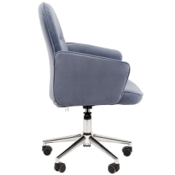 Офисное кресло CHAIRMAN HOME 130 велюр Голубой