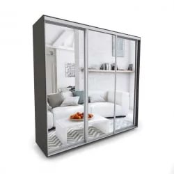 Шкаф-купе венге Акцент-Сим З 1800х600 Венге