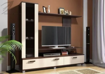 Гостиная Соло 6 Венге Дуб молочный