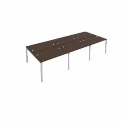 Рабочая станция на 6 раб.места Метал Сйстем Б.СМ-6.2 Венге/Серый / Metal System