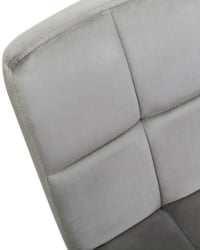 Стул барный ДОБРИН ДОМИНИC (серый велюр (МДЖ9-75)) 2 шт / DOBRIN DOMINIC (MJ9-75))