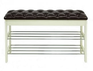 Банкетка Грейс Молочный дуб Бурый