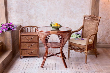 Стол обеденный 07/25 олива