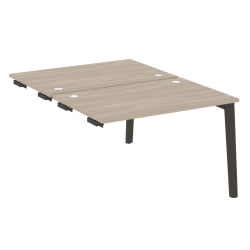 Стол-приставка двойной к опорным элементам ONIX WOOD OW.D.SPR-2.8 Дуб Аттик/Темный