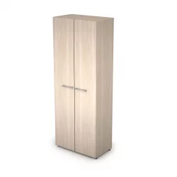 Шкаф стеллаж высокий закрытый ТАИМ-МАКС 4Ш.005.1 Шамони светлый / TAIM-MAX