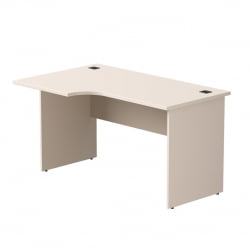 Стол эргономичный с опорами ЛДСП Everprof EVO 254S013 (левый) Кашемир